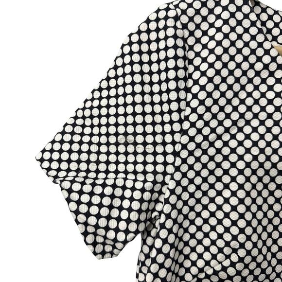 Peserico Polka Dot Shift Dress Size 6 - Picture 6 of 14